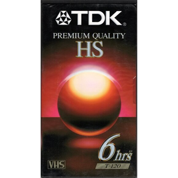 3 Sealed VHS Blank Video Tapes TDK & Fuji - Picture 2 of 3